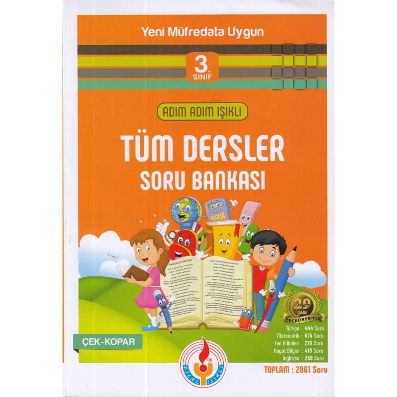 Adım Adım Işıklı 3.sınıf Tüm Dersler Soru Bankası Yeni
