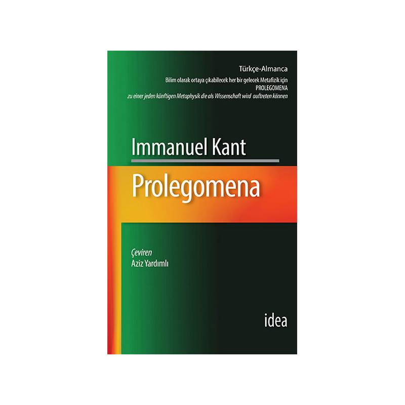 Prolegomena