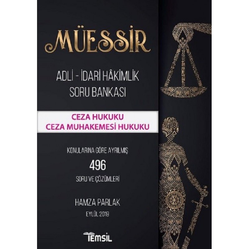 Adli-İdari Hakimlik Soru Bankası/müessir Ceza Hukuku Ceza Muhakemesi Hukuku
