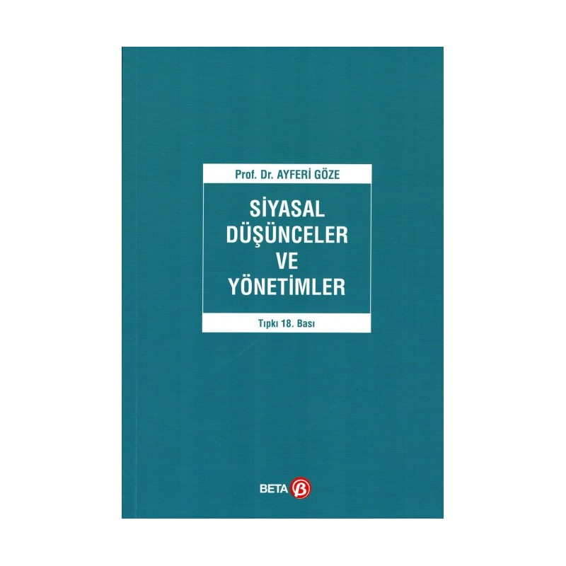 Siyasal Düşünceler Ve Yönetimler