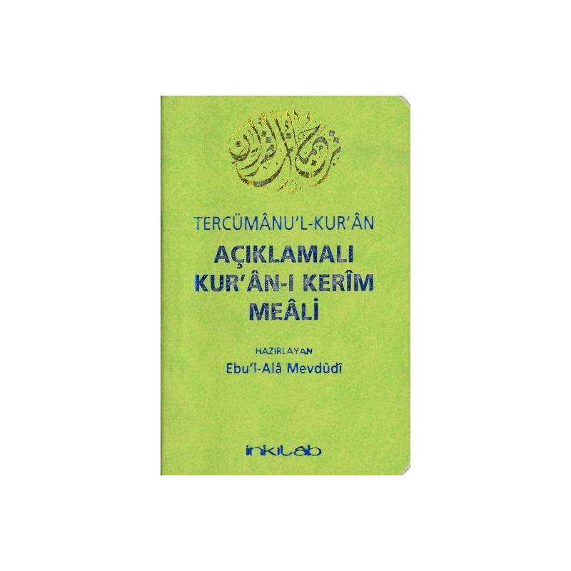 Tercümanu'l Kuran Açıklamalı Kur'an I Kerim Meali Cep Boy