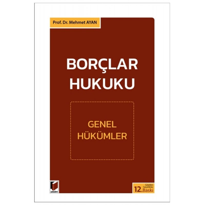 Borçlar Hukuku Genel Hükümler