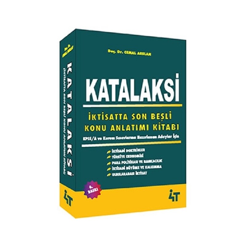Katalaksi İktisatta Son Beşli Konu Anlatımı Kitabı Katalaksi İktisatta Son Beşli Konu Anlatımı Kitabı
