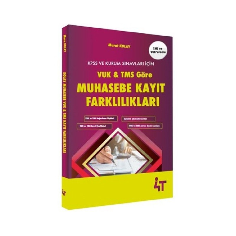 Vuk Ve Tms  Göre Muhasebe Kayıt Farklılıkları / Kolay Muhasebe