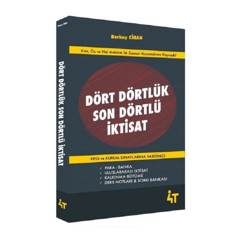 Dört Dörtlük Son Dörtlü İktisat
