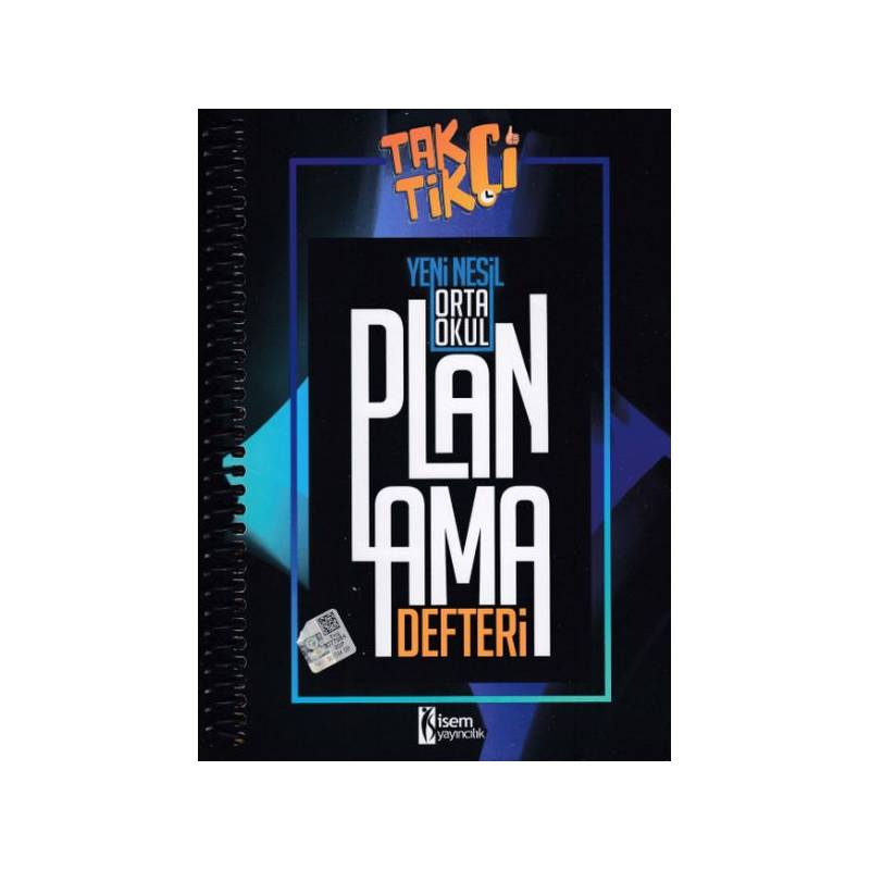 İsem 2021 Taktikçi Orta Okul Yeni Nesil Planlama Defteri