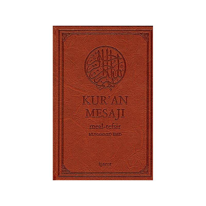 Kur'an Mesajı Meal Tefsir Mushaflı Orta Boy Şamua Ciltli