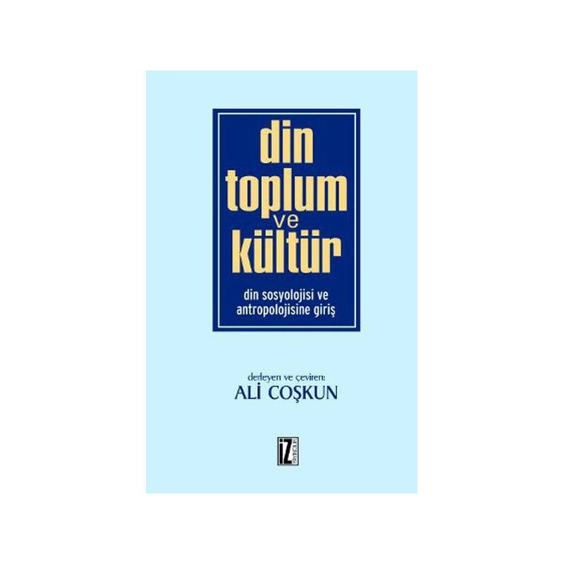 Din Toplum Ve Kültür