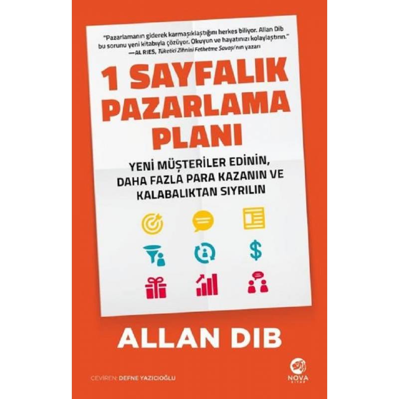 1 Sayfalık Pazarlama Planı...