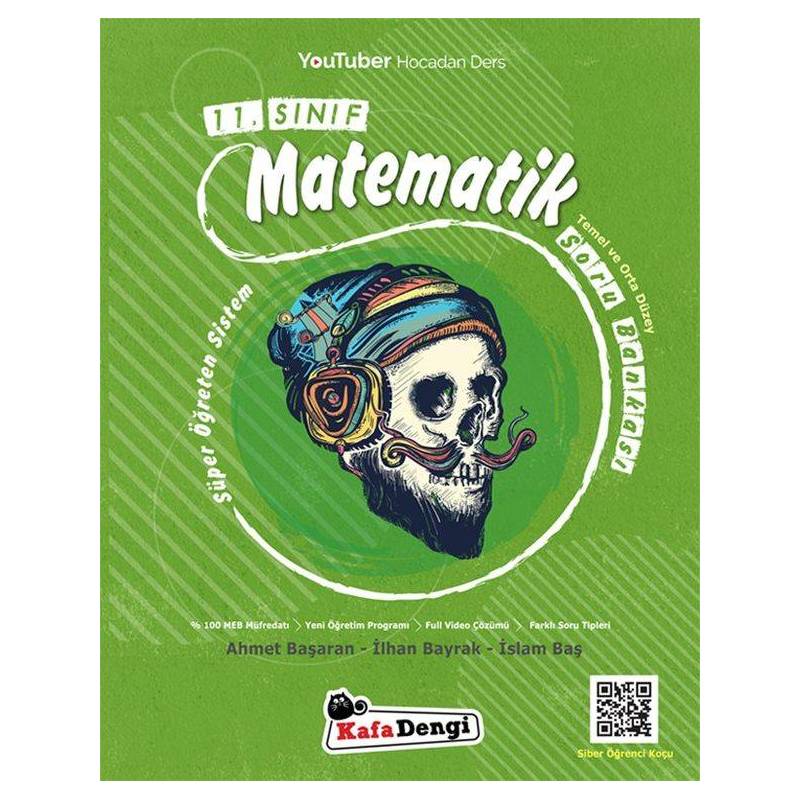 Kafa Dengi 11. Sınıf Süper Öğreten Matematik Soru Bankası