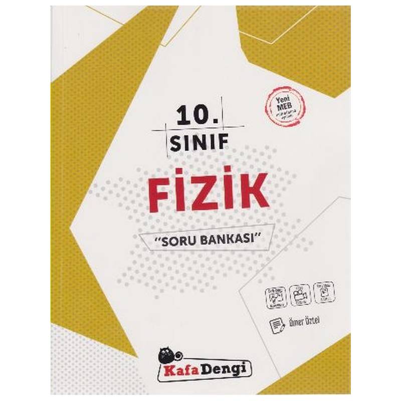 Kafa Dengi 10. Sınıf Fizik Soru Bankası Video Çözümlü