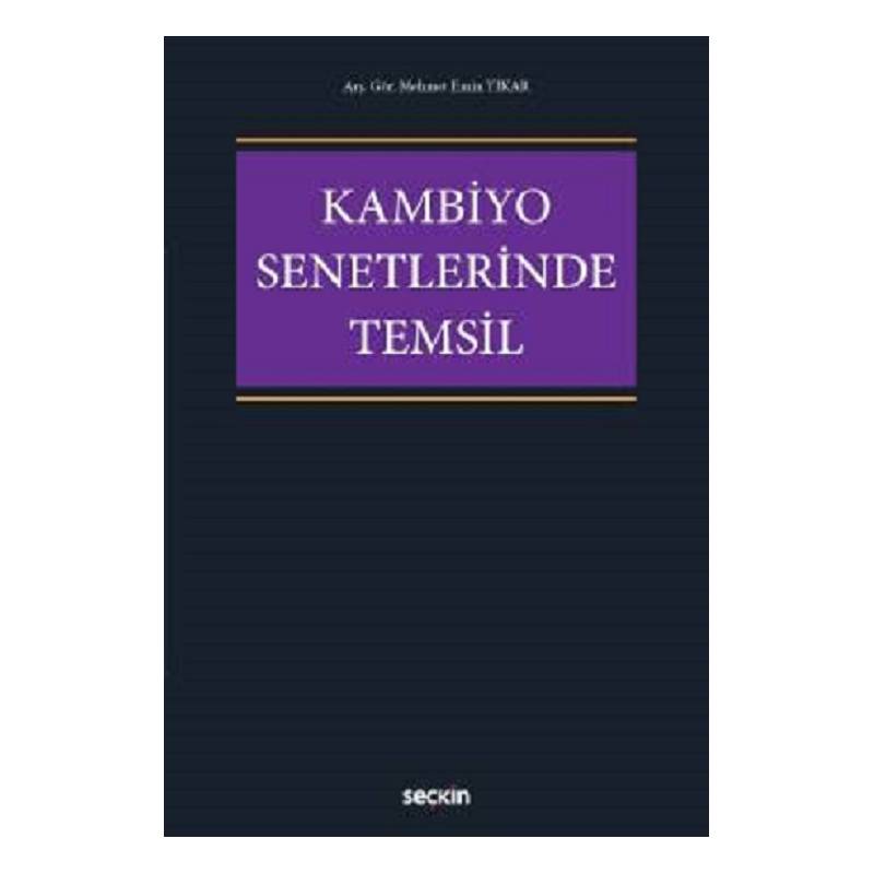 Kambiyo Senetlerinde Temsil