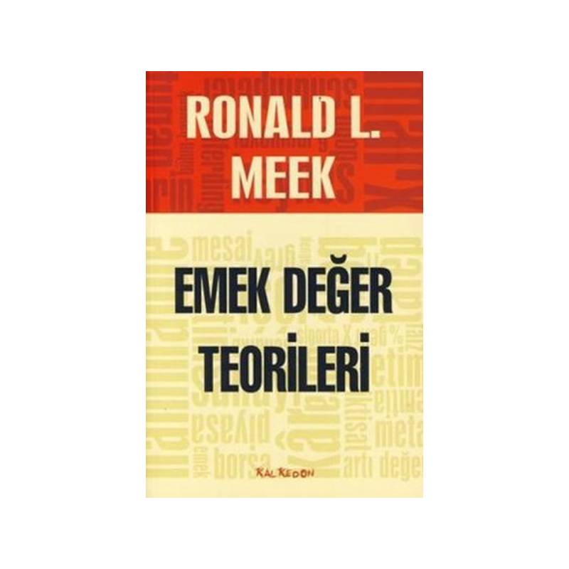 Emek Değer Teorileri