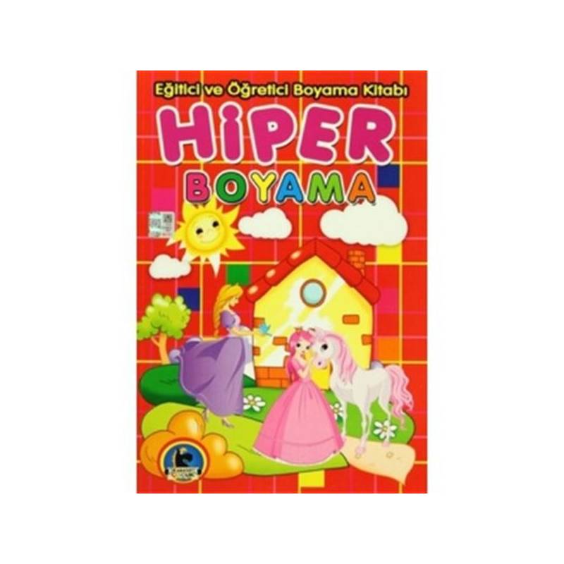 Hiper Boyama Eğitici Ve Öğretici Boyama Kitabı