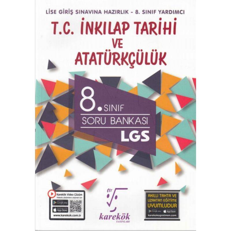 Karekök 8. Sınıf Lgs T.c. İnkılap Tarihi Ve Atatürkçülük Soru Bankası Yeni