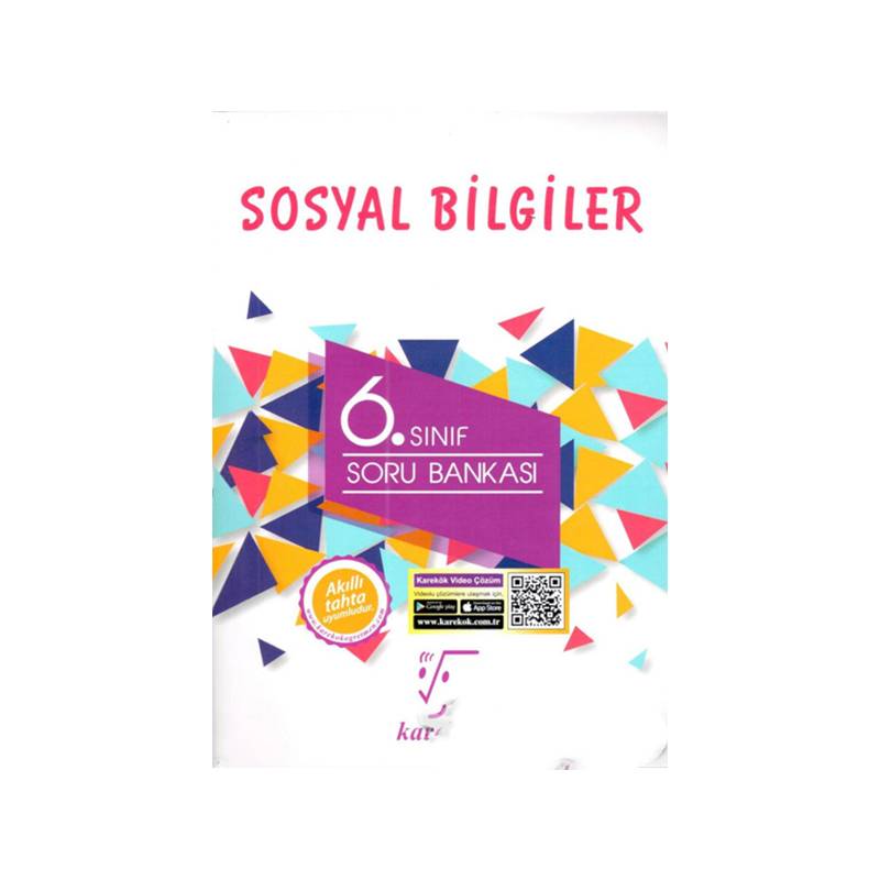 Karekök 6.sınıf Sosyal Bilgiler Soru Bankası Yeni