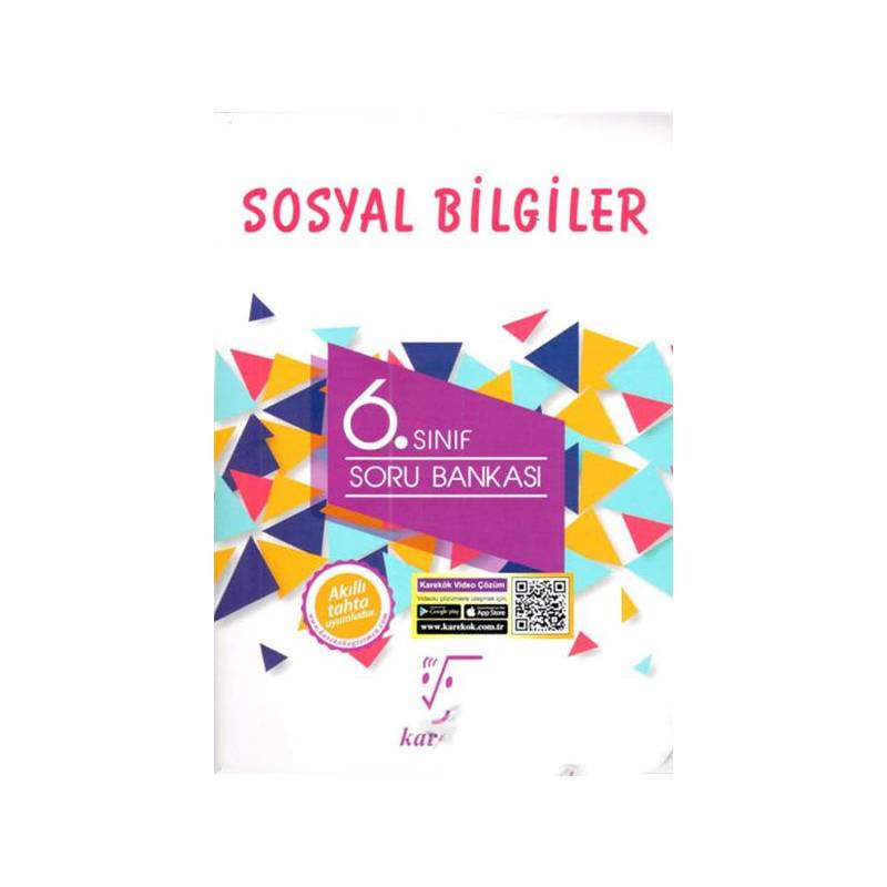 Karekök 6.sınıf Sosyal Bilgiler Soru Bankası Yeni