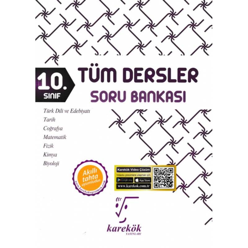 Karekök 10. Sınıf Tüm Dersler Soru Bankası Yeni
