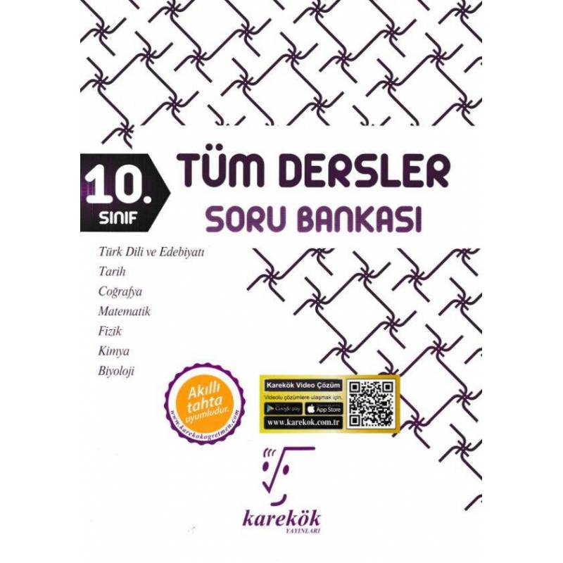 Karekök 10. Sınıf Tüm Dersler Soru Bankası Yeni