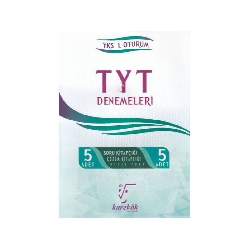 Karekök Yks Tyt 1. Oturum 5'li Deneme Seti Yeni
