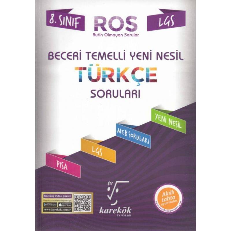 Karekök 8.sınıf Lgs Rutin Olmayan Türkçe Sorular Yeni