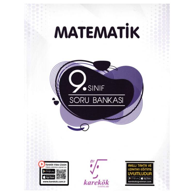 Karekök 9. Sınıf Matematik Soru Bankası Yeni