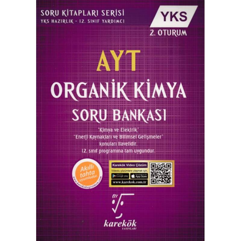 Karekök Ayt Yks 2. Oturum Organik Kimya Soru Bankası Yeni