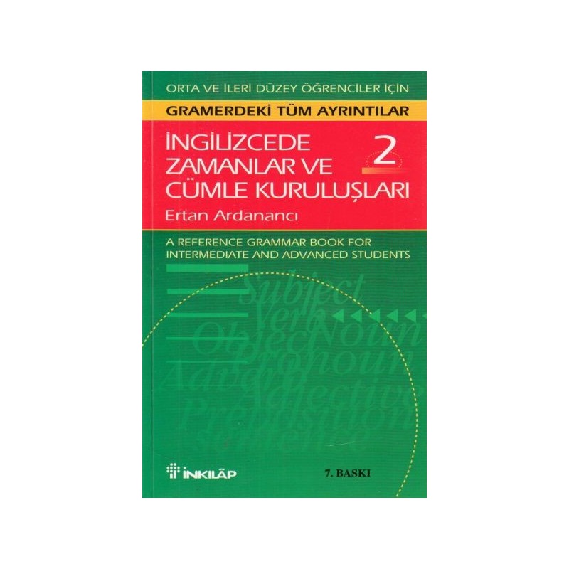 İngilizcede Zamanlar Ve Cümle Kuruluşları 2.cilt