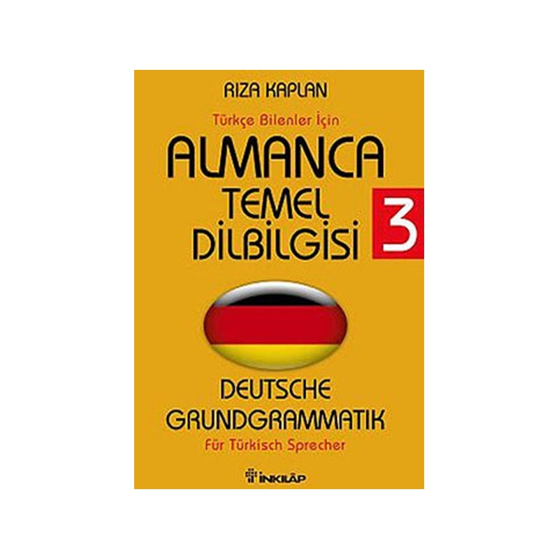 Almanca Temel Dilbilgisi 3 Türkçe Bilenler İçin