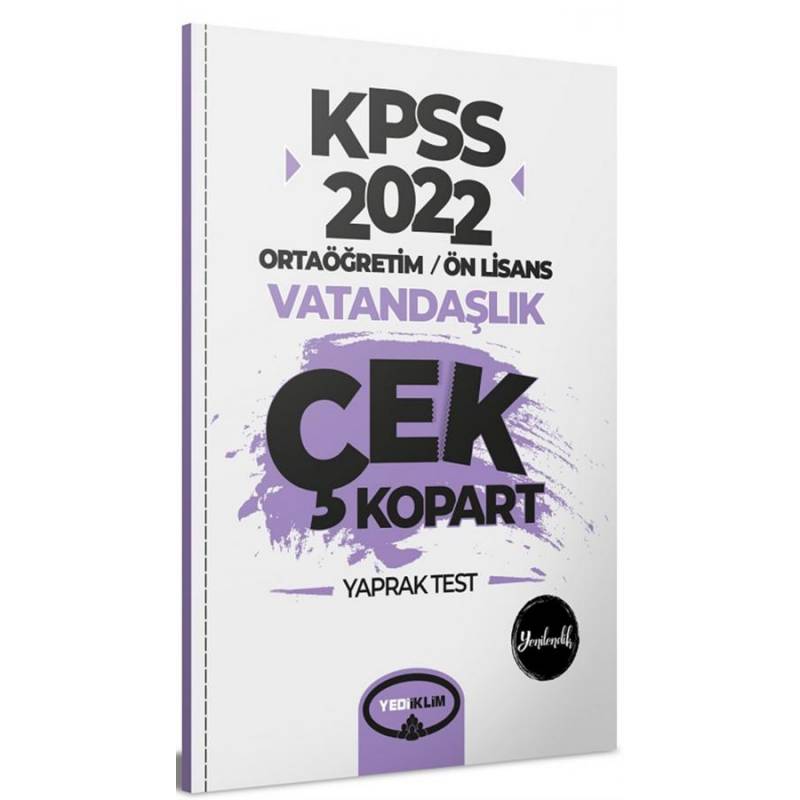 2022 KPSS Ortaöğretim Ön...
