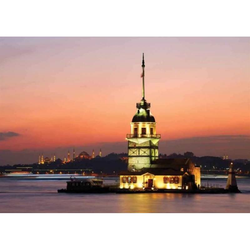 Ks Puzzle 1000 Parça Kız Kulesi 11287