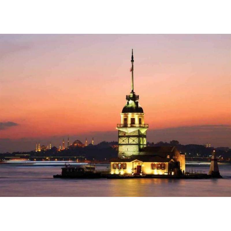 Ks Puzzle 1000 Parça Kız Kulesi 11287