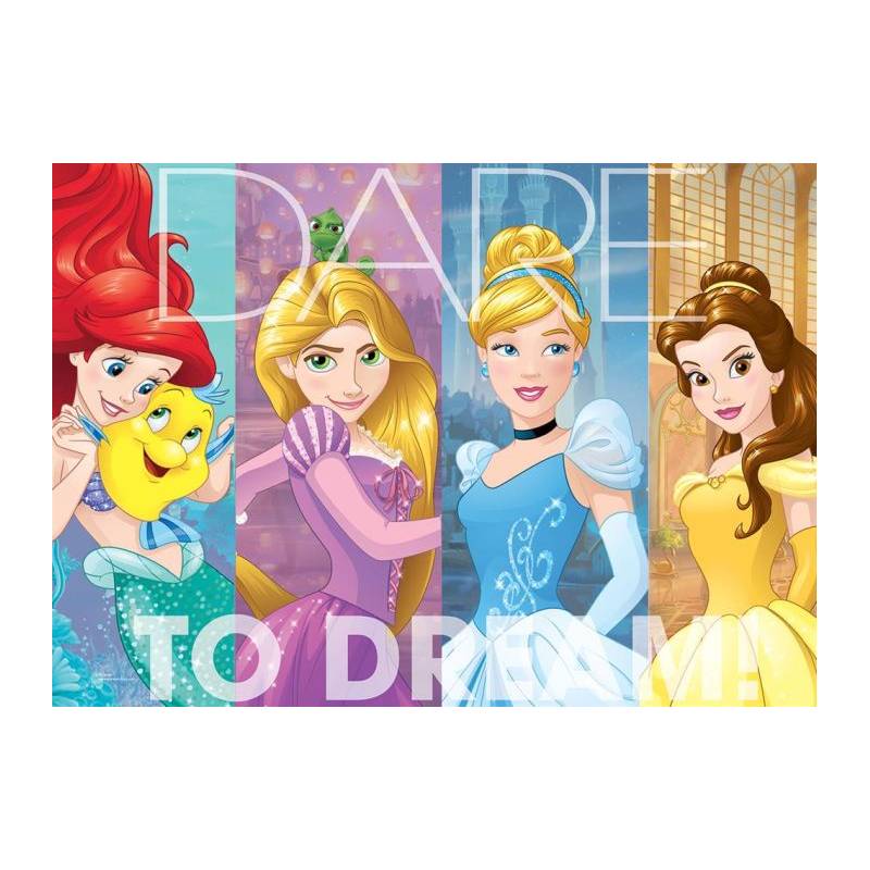 Disney Princess Puzzle 100 Parça Pr 714