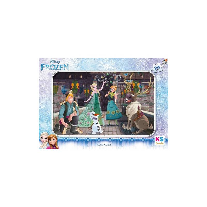 Ks Frame Puzzle Disney Frozen 24 Parça