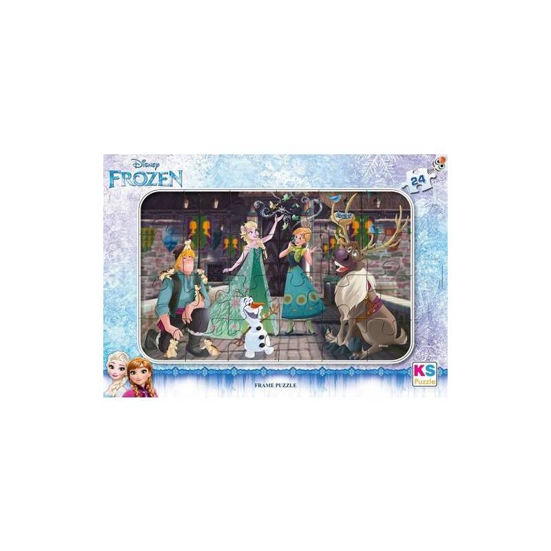 Ks Frame Puzzle Disney Frozen 24 Parça