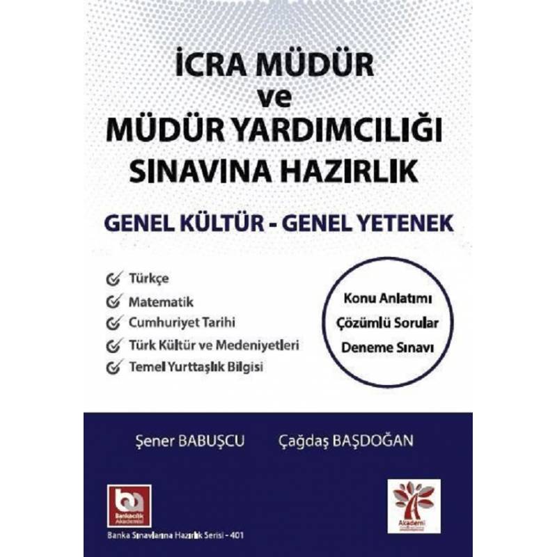 İcra Müdür ve Yardımcılığı...