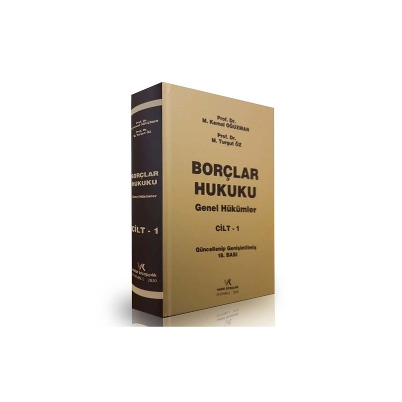 Borçlar Hukuku Genel Hükümler Cilt –1