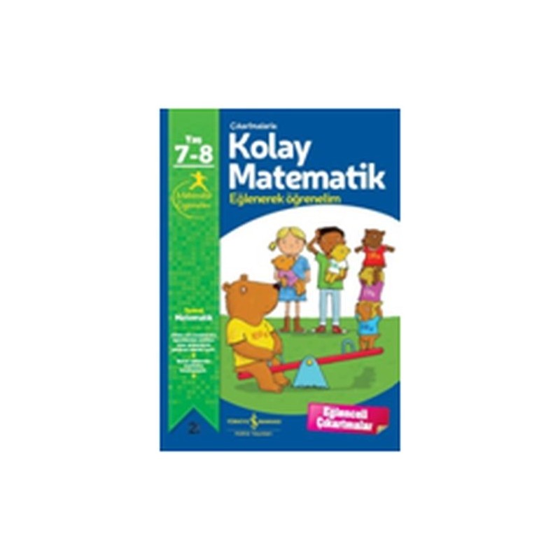 Çıkartmalarla Kolay Matematik Eğlenerek Öğrenelim 7 8 Yaş