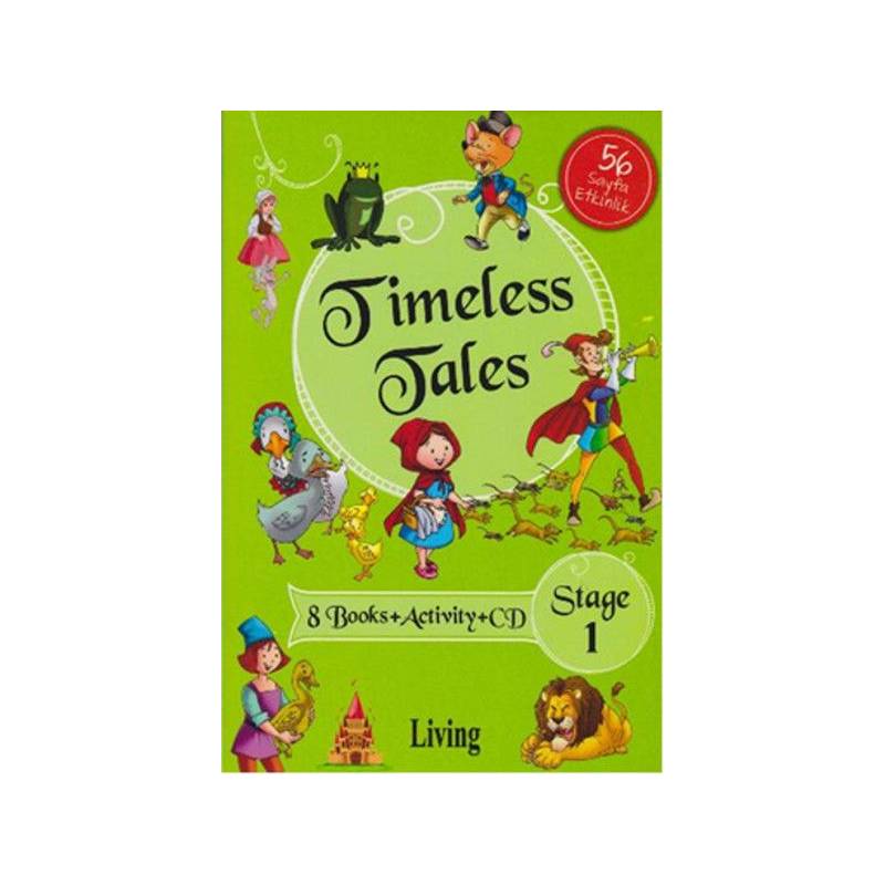 Timeless Tales Stage 1 8 Books Activity Cd