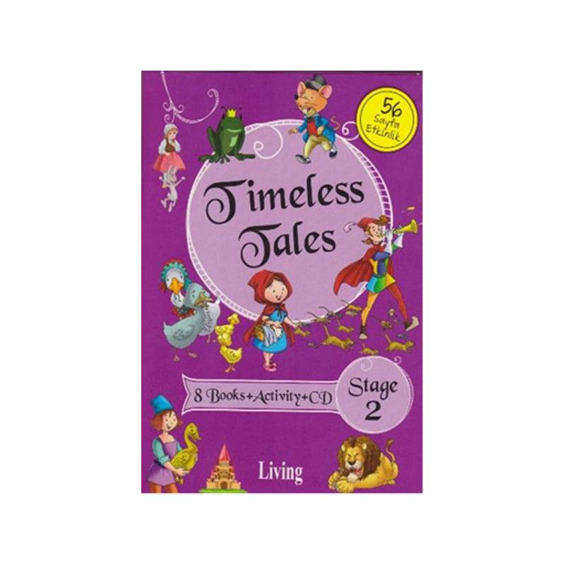 Timeless Tales Stage 2 8 Books Activity Cd