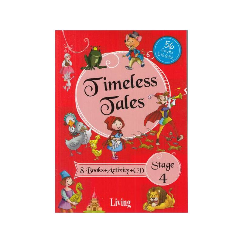 Timeless Tales Stage 4 8 Books Activity Cd