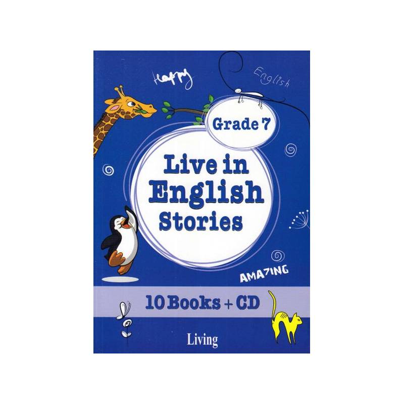 Grade 7 Live In English Stories 10 Books Cd