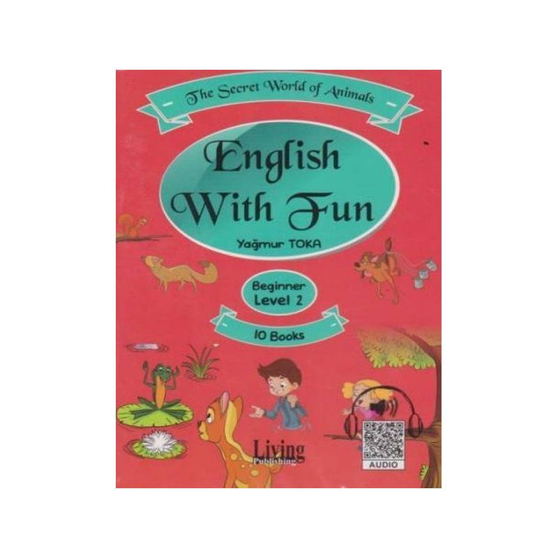 English With Fun Level 2 10 Kitap The Secret World Of Animals