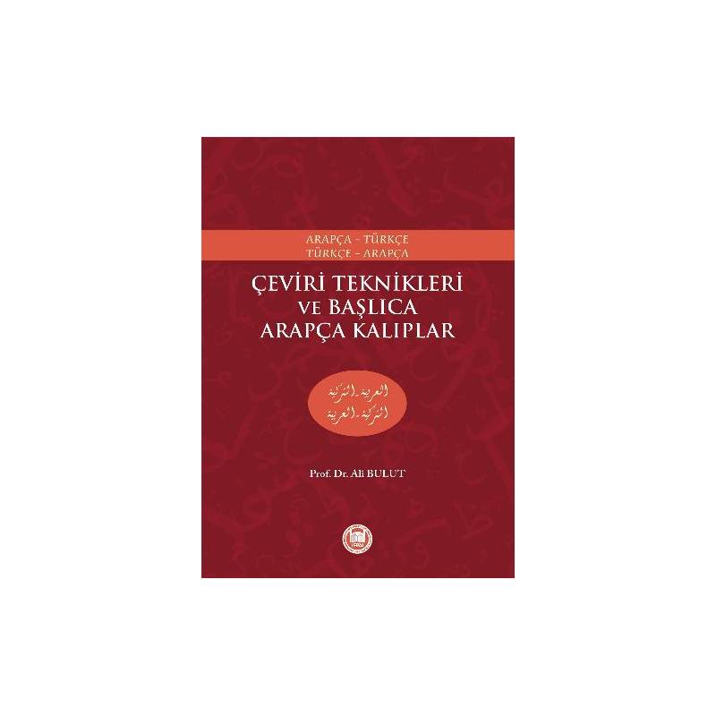 Çeviri Teknikleri Ve Başlıca Arapça Kalıplar Arapça Türkçe Türkçe Arapça