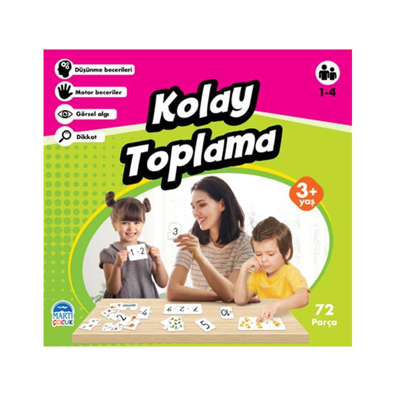 Kolay Toplama Eğitici Yapboz 48 Parça