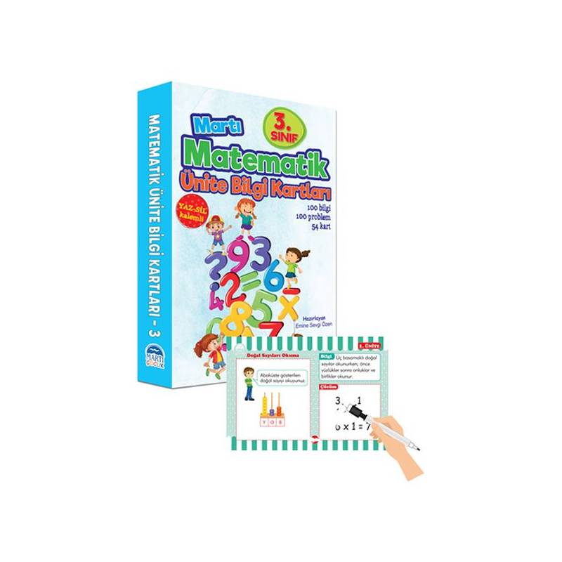 Martı 3.matematik Ünite Bilgi Kartları
