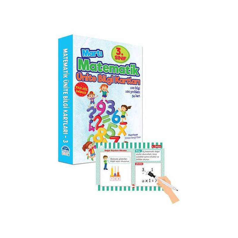Martı 3.matematik Ünite Bilgi Kartları