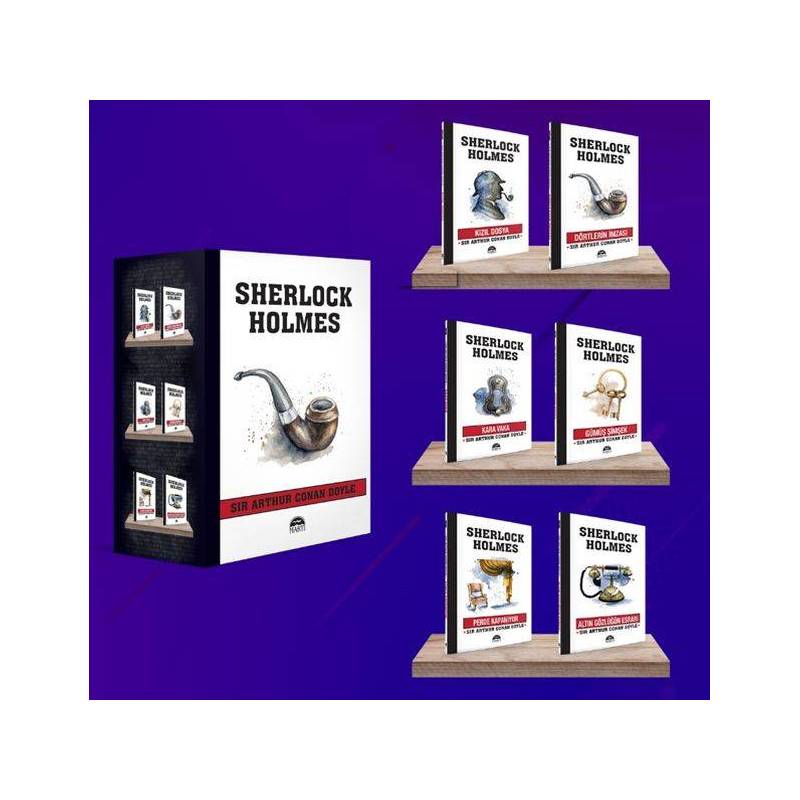 Sherlock Holmes Pipo 6 Kitap Kutulu Set