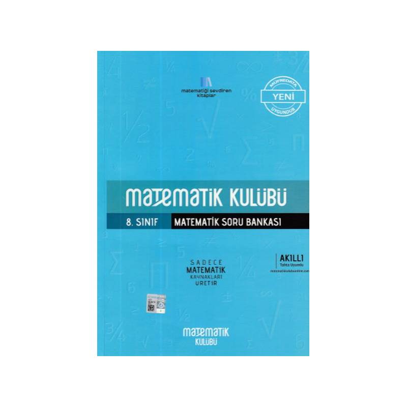 Matematik Kulübü 8. Sınıf Matematik Soru Bankası Yeni