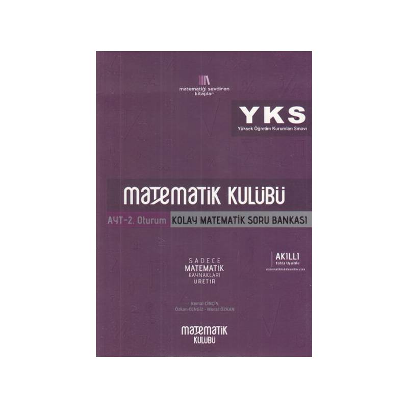 Matematik Kulübü Ayt Kolay Matematik Soru Bankası Yeni